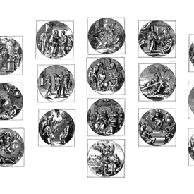 Biber Rosary medallions